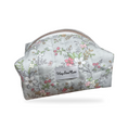 Load image into Gallery viewer, Daily Muse Grey Blossom makeup bag on white background, original product preserved
