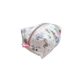 Load image into Gallery viewer, HeySewCute Little Box medium makeup bag Bunny Garden product view on white background
