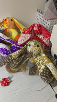Load and play video in Gallery viewer, 💜 Patchwork Bunny Doll
