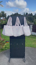 Load and play video in Gallery viewer, Sweet Ribbon Quilted Tote
