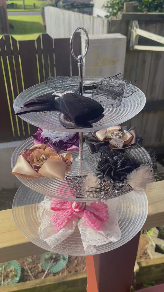 Only One Ribbon Accessory – Handmade in NZ Unique Brooch & Hair Clip Series by HeySewCute