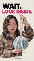 Load and play video in Gallery viewer, Cherry Bow Mochi Bag – Lay-Flat Makeup Pouch
